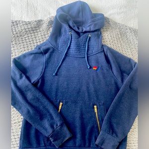 Aviator nation ninja pullover hoodie navy S